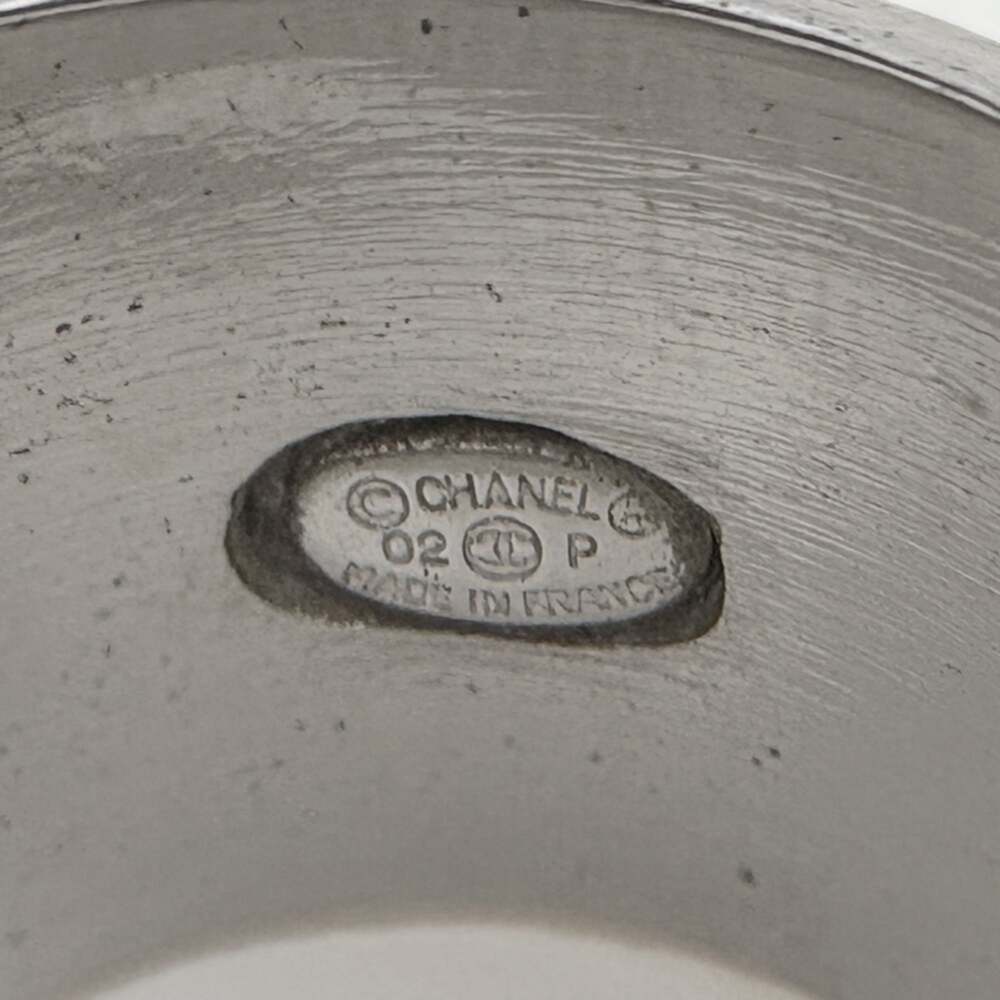 Chanel Cc Logo Heart Ring Metal #246992C55B - Picture 5 of 5